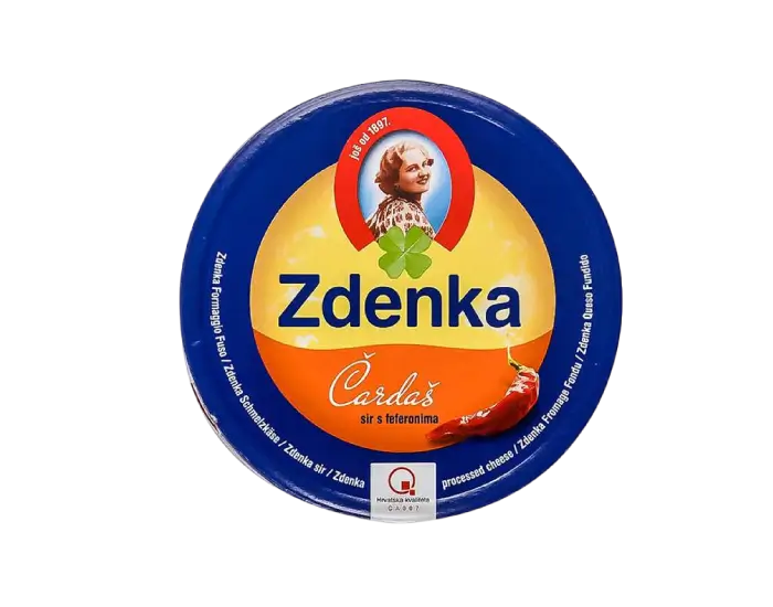 ZDENKA TOPLJENI SIR 35%MM ČARDAŠ SA FEFERONIMA 140G