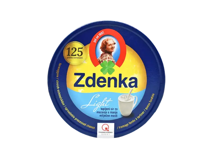 ZDENKA TOPLJENI SIR LIGHT 20%MM 140G